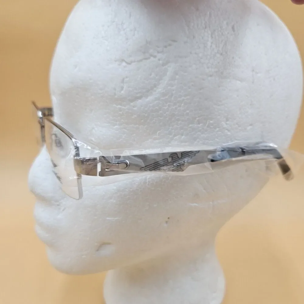 New Dakota Smith Mens Eyeglass Frames DS6004 Col.a Silver Half Rim Accessories